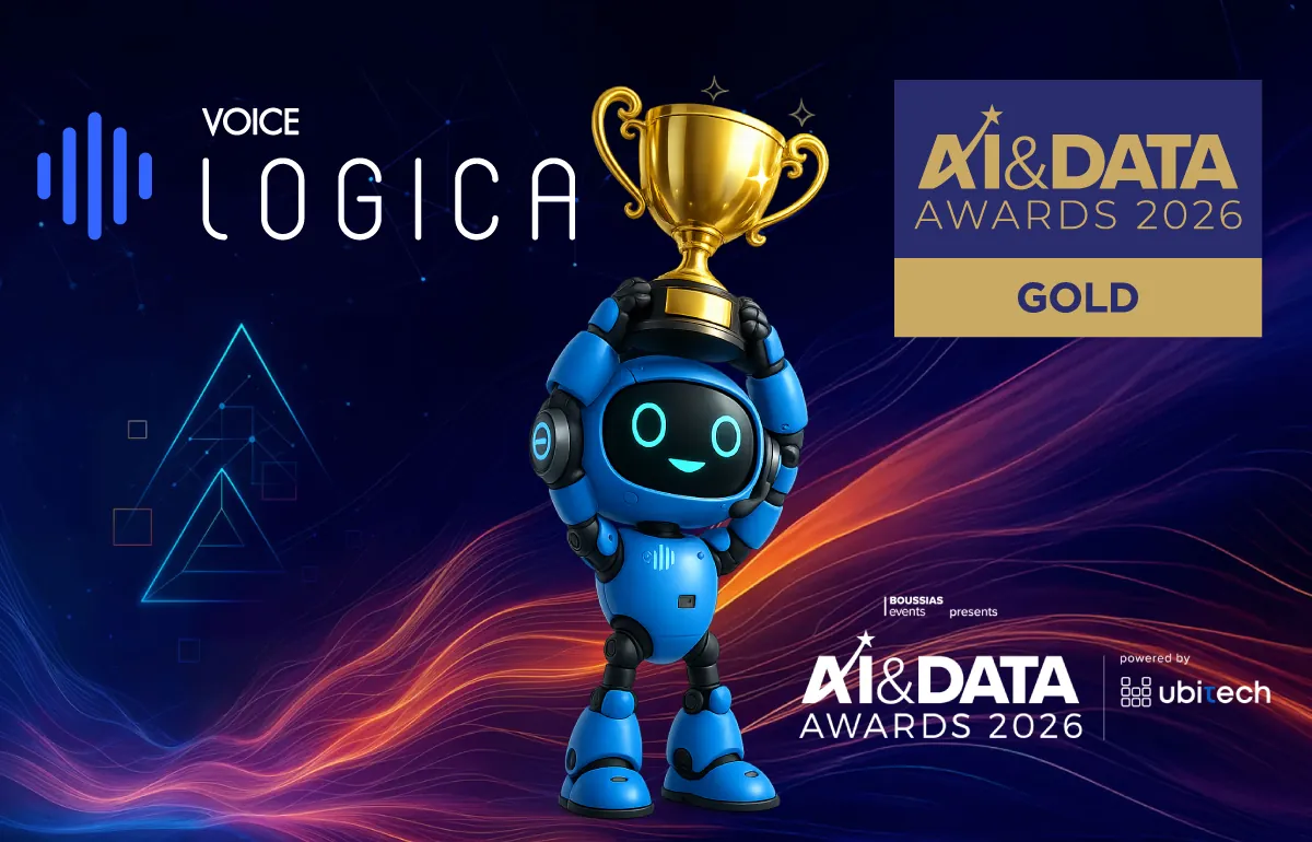 Voice Logica Wins Gold Award at the AI & Data Awards 2026