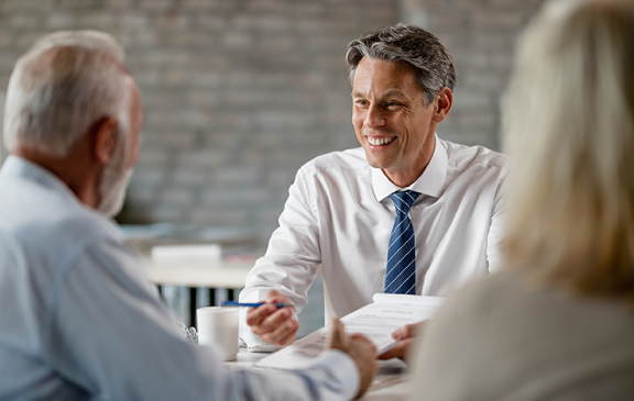 Conversation with an insurance advisor