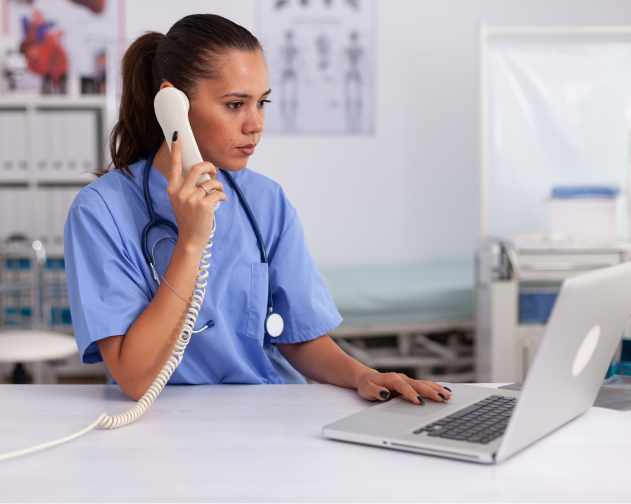 Η εμπειρία των ασθενών ξεκινά από το τηλέφωνο